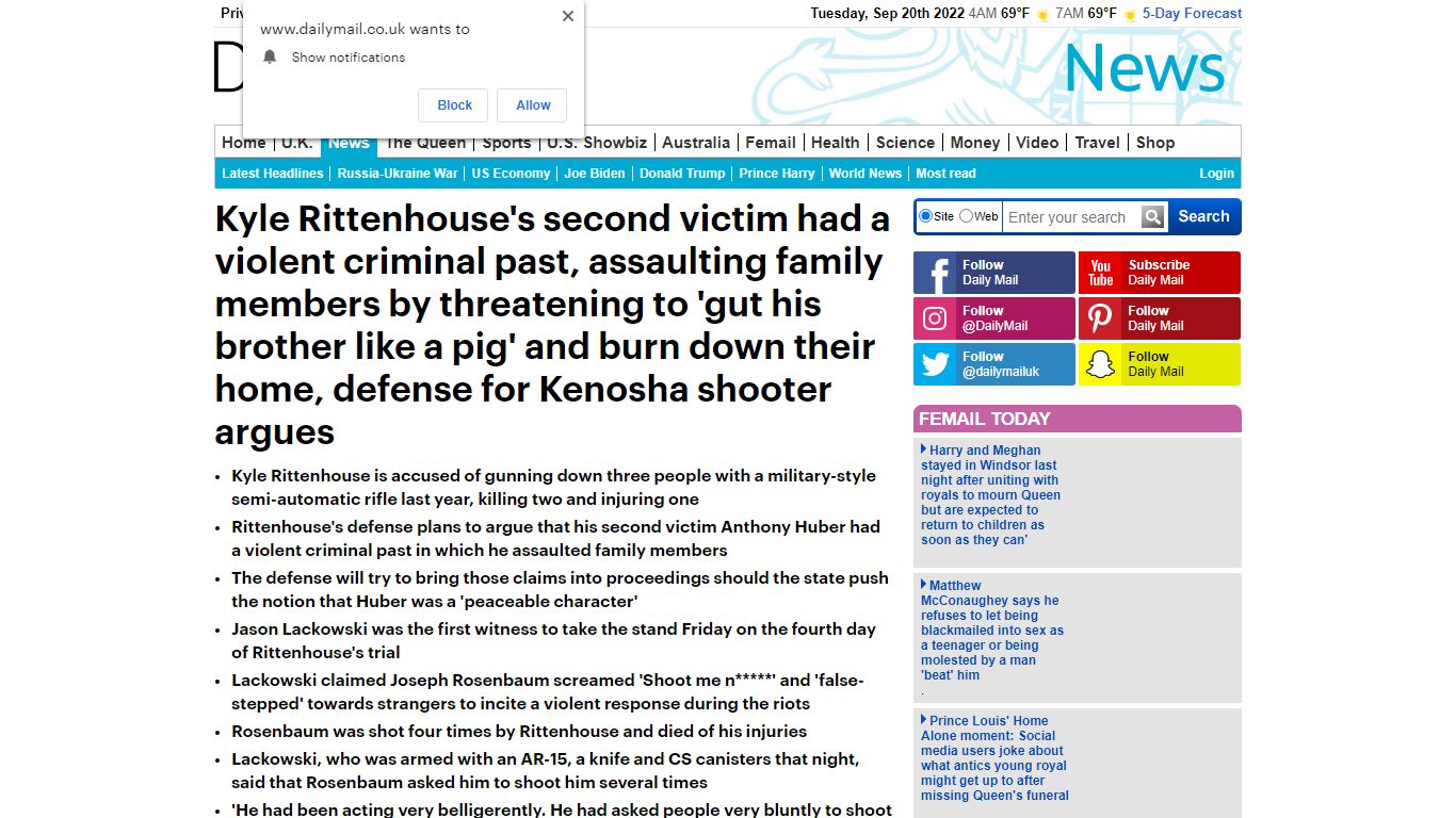Kyle Rittenhouse's second victim had a violent criminal past